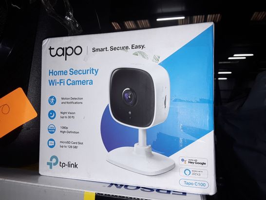 BOXED TAPO C100 HOME SECURITY WI-FI CCTV CAMERA 