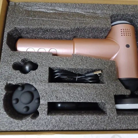 HOMEDICS THERMAL MASSAGE GUN - ROSE GOLD