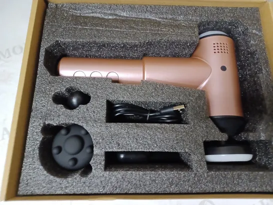 HOMEDICS THERMAL MASSAGE GUN - ROSE GOLD