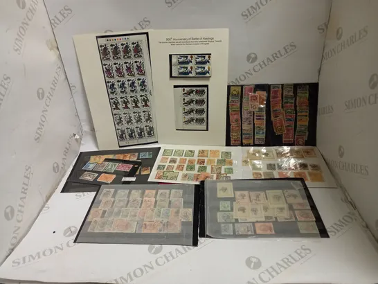 LARGE QUANTITY OF STAMPS AND STAMP COLLECTIONS