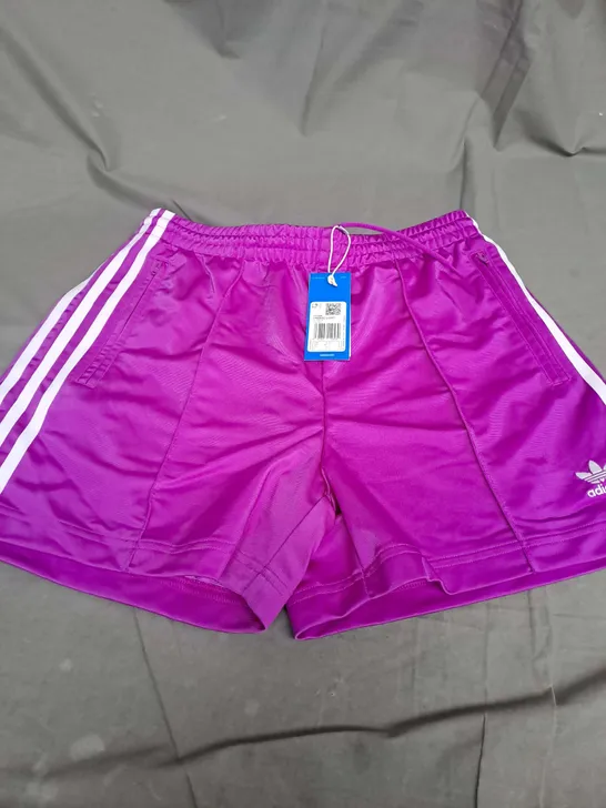 ADIDAS PURPLE SHORTS - UK SMALL