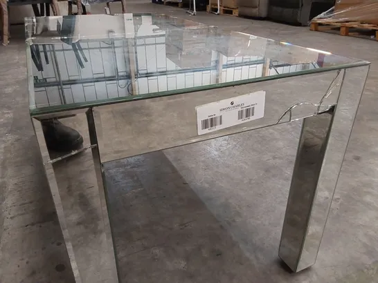 MIRRORED GLASS COFFEE TABLE 