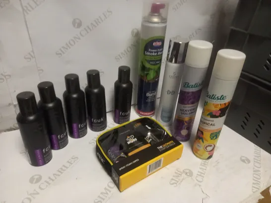 BOX OF  ASSORTED HEALTH AND BEAUTY PRODUCTS - INCLUDING BATISTE DRY SHAMPOO, CREP PROTECT STARTER