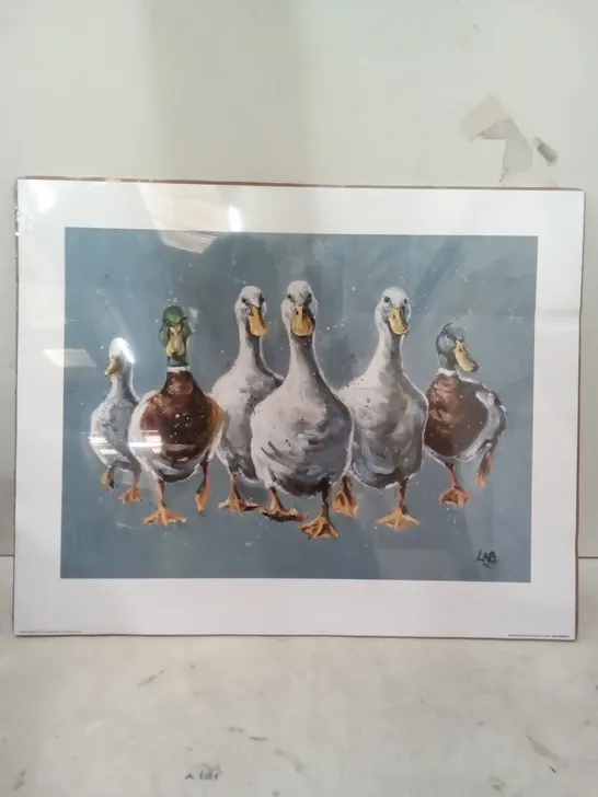 LOUISE BROWN RESERVOIR DUCKS PRINT 