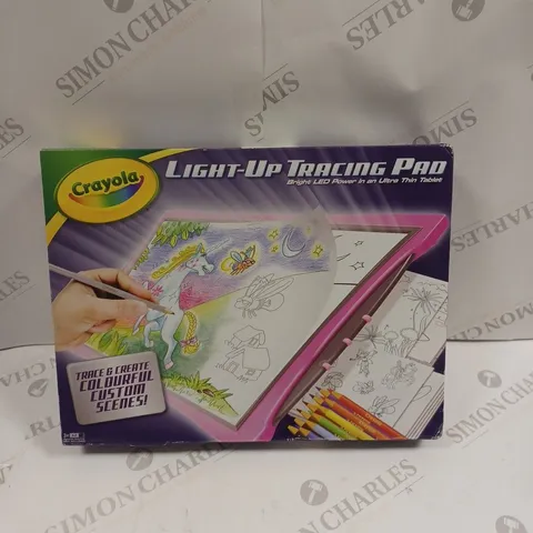 BOXED CRAYOLA LIGHT UP TRACING PAD ASSORTMENT 