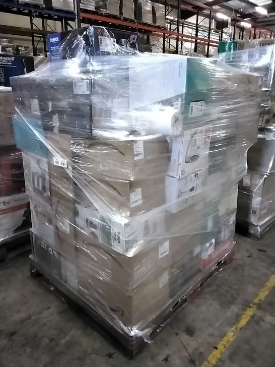 PALLET OF APPROXIMATELY 72 UNPROCESSED RAW RETURN HOUSEHOLD AND ELECTRICAL GOODS TO INCLUDE;