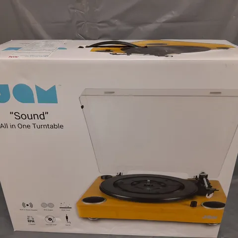 2 X JAM 'SOUND' ALL-IN-ONE TURNTABLE 