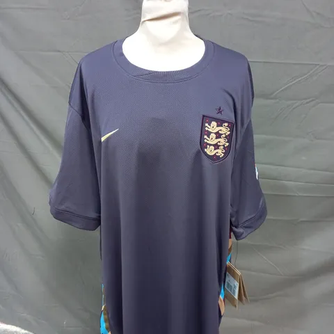 NIKE ENGLAND DRI FIT FOOTBALL SHIRT - PARSONS - XXL