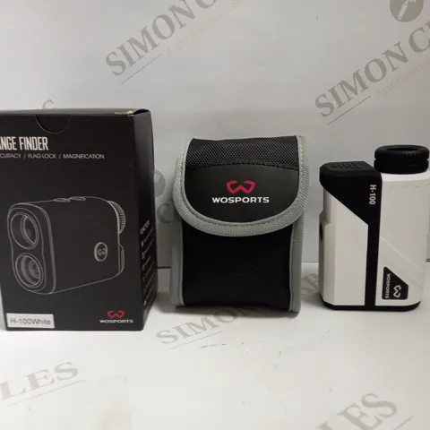 WOSPORTS H-100WHITE GOLF RANGE FINDER 