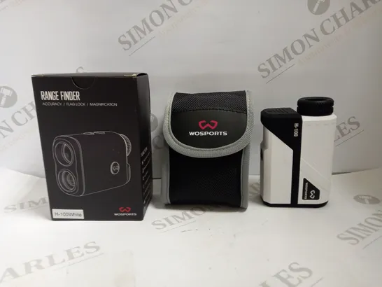 WOSPORTS H-100WHITE GOLF RANGE FINDER 