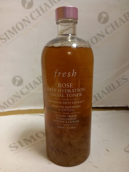 FRESH ROSE DEEP HYDRATION FACIAL TONER 400ML