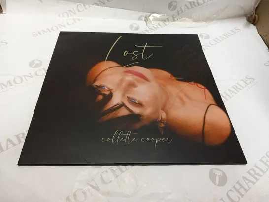 COLLETTE COOPER LOST VINYL SIGNED WITH PERSONALISED MESSAGE  'DEAR MICHAEL LOTS OF LOVE'