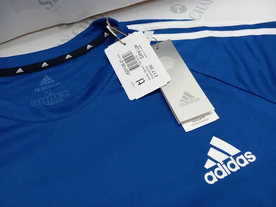 ADIDAS SERENO T-SHIRT IN BLUE - XL