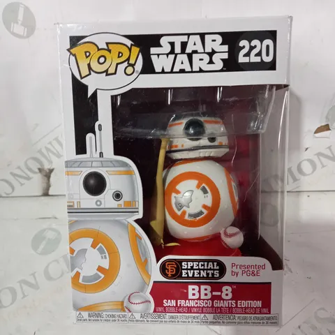 FUNKO POP STAR WARS 220 - BB-8 SAN FRANCISCO GIANTS EDITION VINYL BOBBLE-HEAD