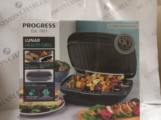 BOXED PROGESS LUNAR HEALTH GRILL 