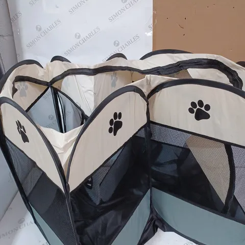 DESIGNER FOLDABLE PORTABLE FABRIC PET STORAGE PEN 