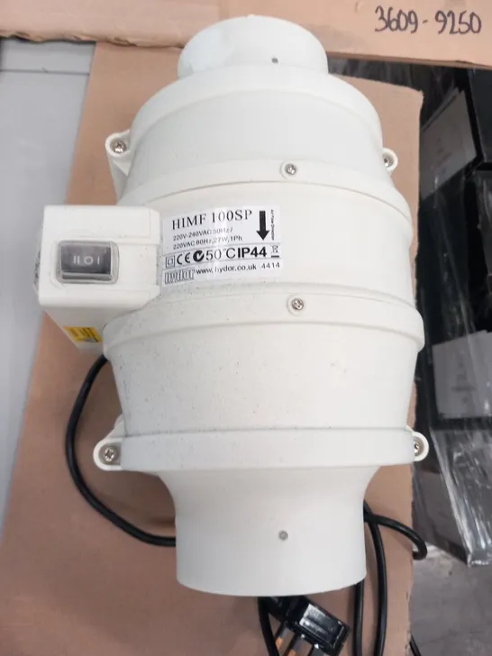 APPROXIMATELY 15 HYDOR HIMF 100SP MIMXED FLOW 100MM INLINE FANS