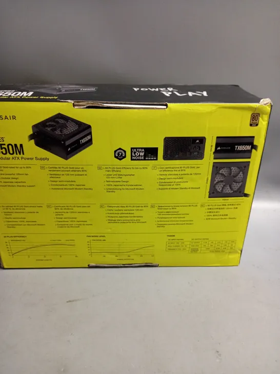 BOXED CORSAIR TX-M SERIES SEMI-MODULAR ATX POWER SUPPLY