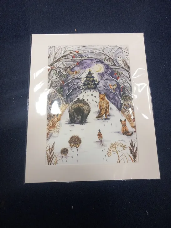 HOLLIE CHILDE THE HAZELWOOD NATIVITY A3 PRINT #20/200