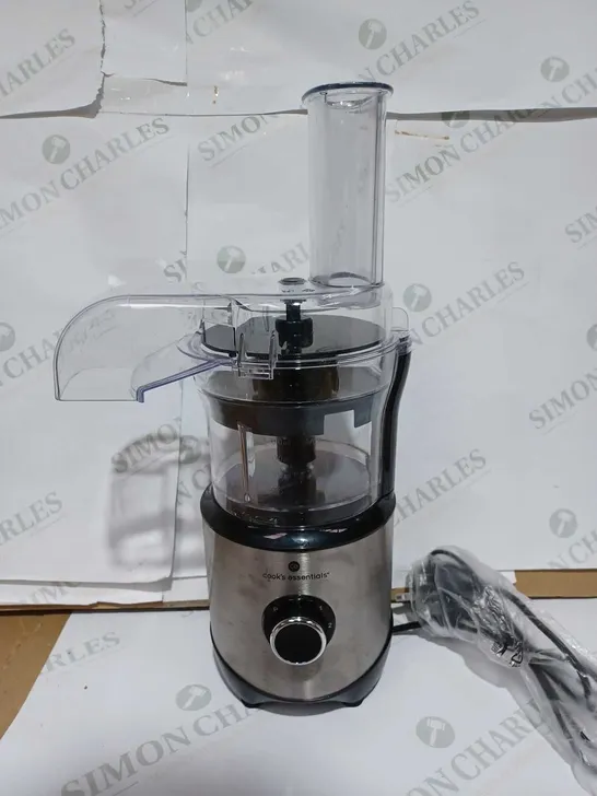 COOK'S ESSENTIALS 400ML COMPACT DOUBLE BLADE FOOD PROCESSOR