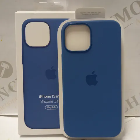 APPLE IPHONE 13 MINI SILICONE MAGSAFE CASE - BLUE