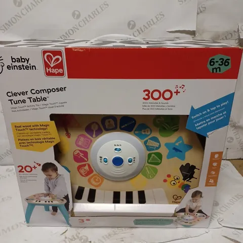 BABY EINSTEIN CLEVER COMPOSER TUNE TABLE 