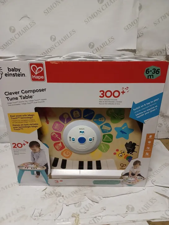 BABY EINSTEIN CLEVER COMPOSER TUNE TABLE 