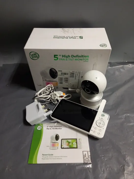 LEAP FROG 5" HIGH DEFINITION PAN & TILT BABY MONITOR 