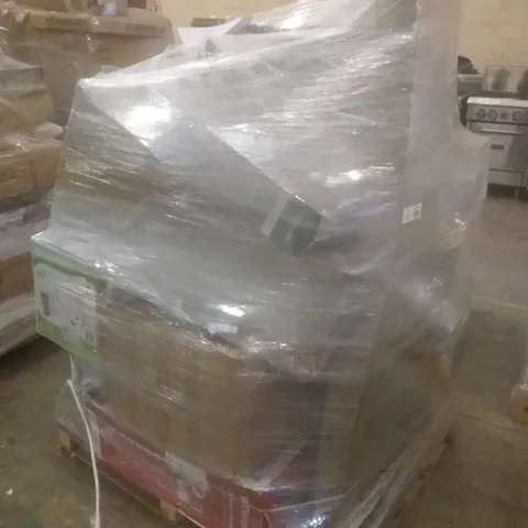 PALLET OF APPROXIMATELY 23 UNPROCESSED RAW RETURN HOUSEHOLD AND ELECTRICAL GOODS TO INCLUDE;