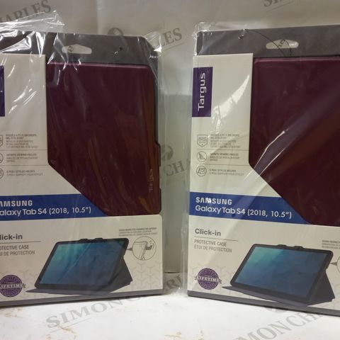 BOX OF APPROX 5 TARGUS SAMSUNG GALAXY S4 TABLET PROTECTIVE CASES
