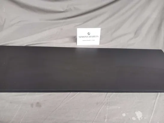 BLACK 100CM X 30CM SHELF