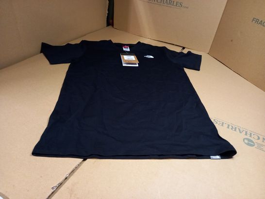 THE NORTH FACE BLACK/LOGO TEE - XL