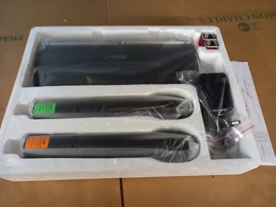 BOXED PYLE PROFESSIONAL DUAL VHF WIRELESS HANDHELD MICROPHONE SYSTEM