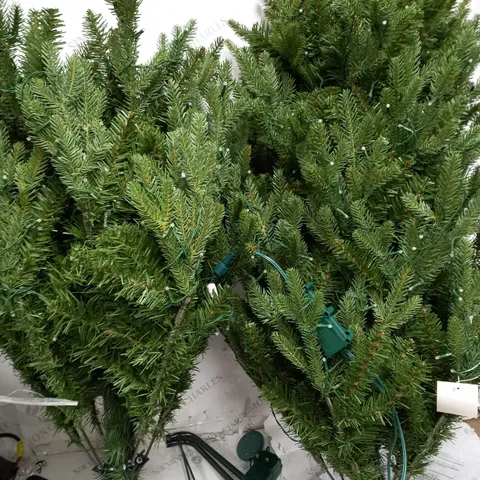 SANTA'S BEST 116 FUNCTION PRE-LIT GUMDROP AUBURN CHRISTMAS TREE - COLLECTION ONLY