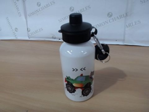 PERSONALISED MONSTER TRUCK DRINKS BOTTLE RRP &pound;14.99