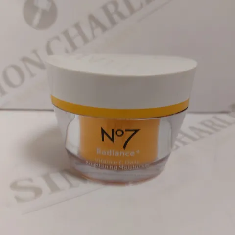 NO.7 RADIANCE VITAMIN C DAILY MOISTURISER - 50ML