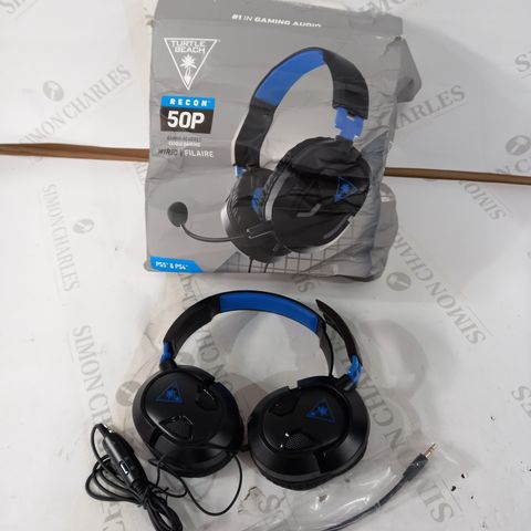 TURTLE BEACH RECON 50P WIRED GAMING HEADSET 