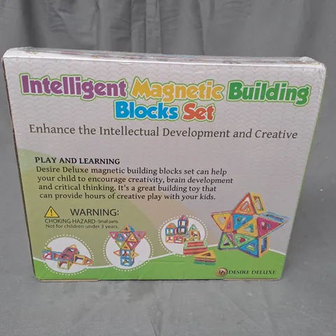 BOXED AND SEALED INTELLIGENT MAGNETIC BUILDING BLOCKS SET