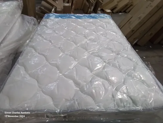 QUALITY BAGGED 120CM AIRSPRUNG MICRO QUILT SMALL DOUBLE MATTRESS RRP £209