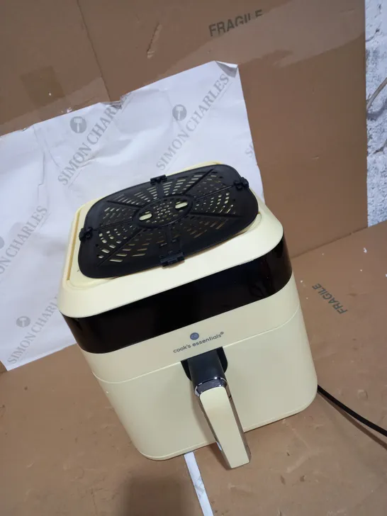 COOKS ESSENTIALS AIR FRYER IN YELLOW