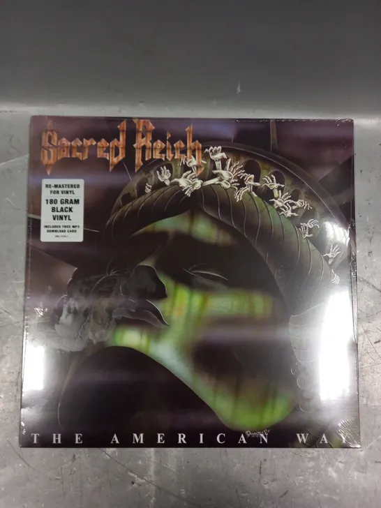 SACRED REICH: THE AMERICAN WAY RE-MASTERED VINYL 