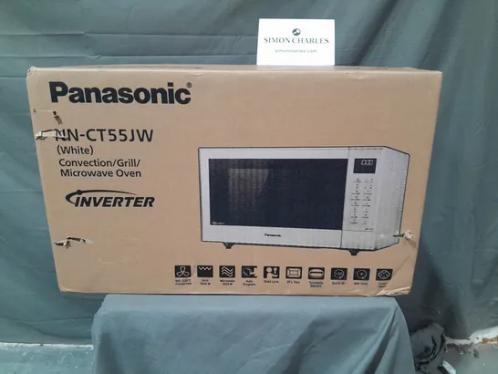 BOXED BRAND NEW PANASONIC INVERTER MICROWAVE OVEN - NN-CT55JW