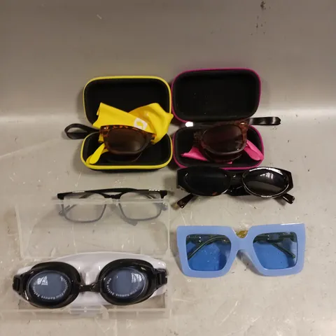 APPROXIMATELY 15 ASSORTED GLASSES/SUNGLASSES IN VARIOUS DESIGNS 