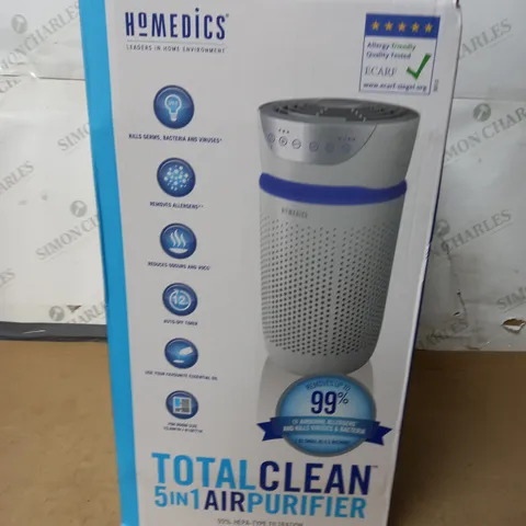 BOXED HOMEDICS TOTAL CLEAN 5IN1 AIR PURIFIER