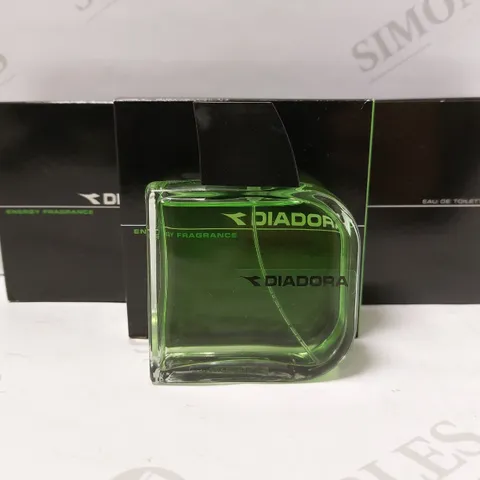 LOT OF APPROX 7 X 100ML DIADORA ENERGY FRAGRANCE GREEN EAU DE TOILETTE