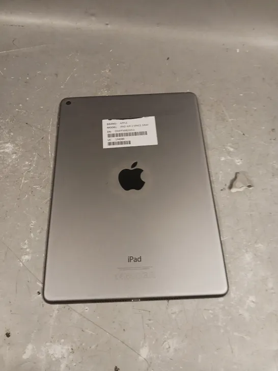 APPLE IPAD AIR 2 SPACE GREY - MODEL A1566