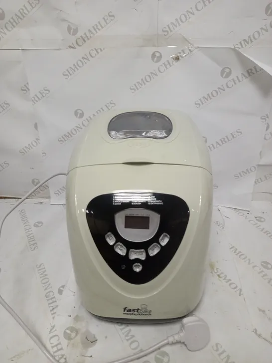 MORPHY RICHARDS FASTBAKE BREADMAKER