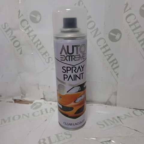 24 AUTO EXTREME SPRAY PAINT CLEAR LACQUER PAINT (24 x 250ml) - COLLECTION ONLY