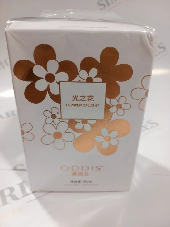 BOXED AND SEALED ODDIS FLOWER OF LIGHT 50ML