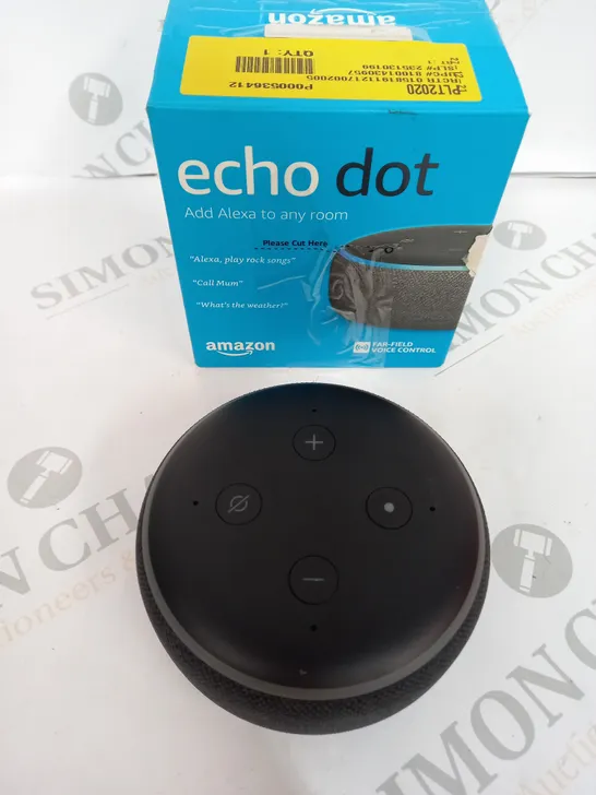 BOXED AMAZON ECHO DOT SPEAKER